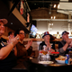 American expats in Mexico watch the third presidential debate in Mexico City, Mexico on Oct. 19, 2016. (Carlos Jasso/Reuters)